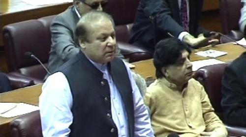 Parliament should guide government on Yemen: PM Nawaz 