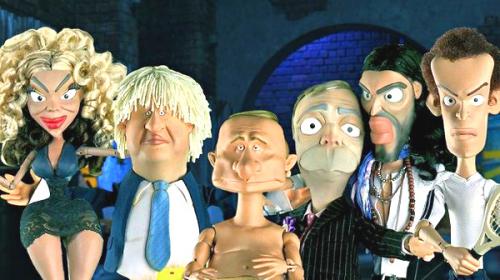 At height of election campaign, TV puppet show mocks British politicians