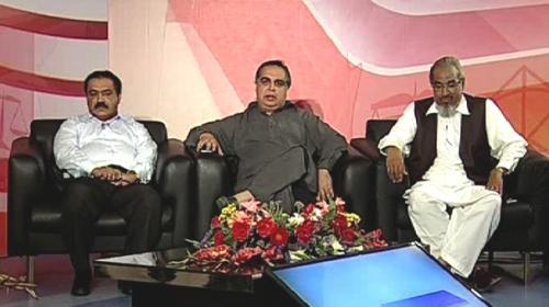Candidates for NA-246 present their case in ‘Great Debate’