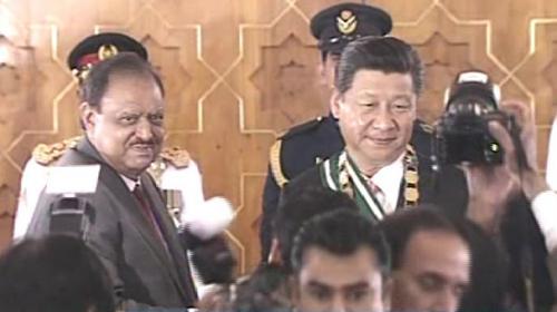 Chinese president conferred with Nishan-e-Pakistan 