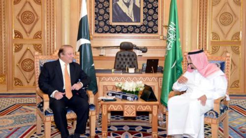 PM Nawaz, King Salman discuss Yemen in delegation level talks