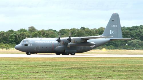58 Pakistanis return on C-130s from Nepal