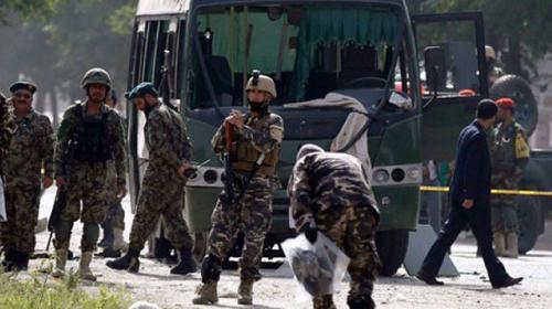 Suicide attack on Kabul bus kills one, wounds 15: officials