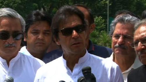 Pre-scan report given by election tribunal not NADRA: Imran 