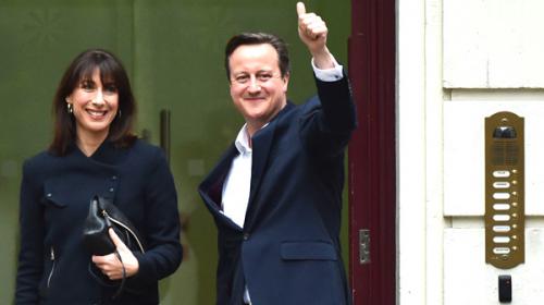 PM Cameron sweeps to unexpected triumph in British election