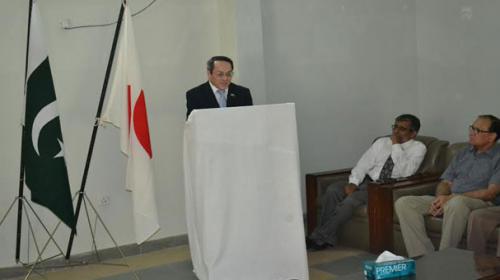 Japanese CG Ouchi visits interior Sindh