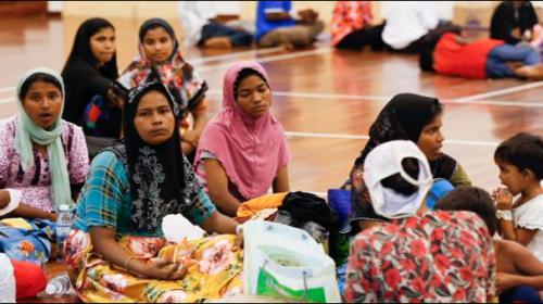 Rohingya pay off traffickers to save stranded migrants