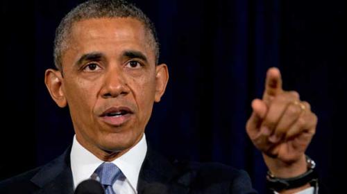 Obama stays the course despite IS group's advance