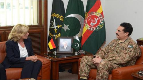 German parliamentary delegation meets Army Chief 