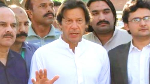 Imran blames ECP for KP LG polls irregularities