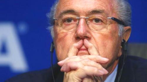 Sepp Blatter stands down as FIFA president