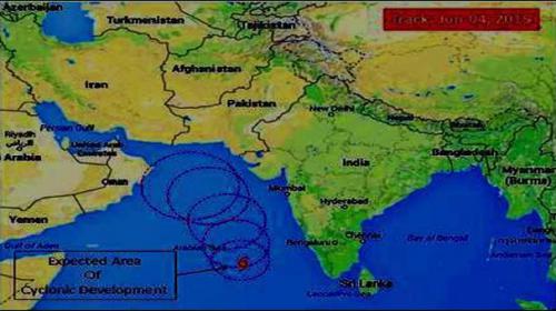 Met office issues cyclone alert for Karachi 