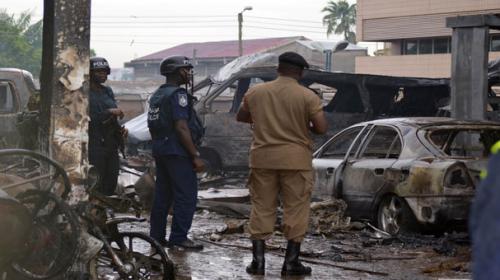 At least 90 killed in Ghana petrol station fire