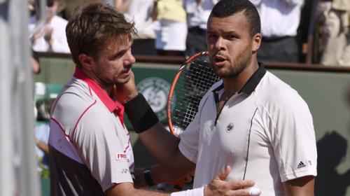 Wawrinka outlasts Tsonga, sinks French hopes in Paris