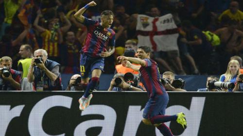 Suarez, Neymar strikes seal Barcelona’s treble