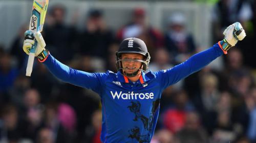 England thrash New Zealand in 1st ODI