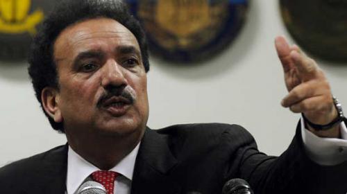 Foreign embassies have been tapping phones in Pakistan: Malik 