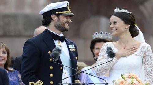 Sweden's Prince Carl Philip marries ex-model Sofia Hellqvist