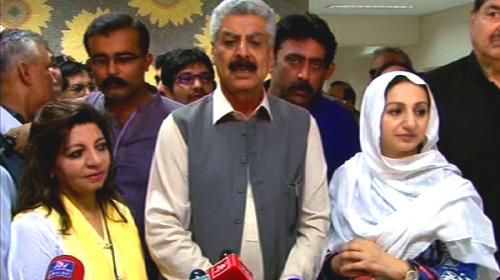 Qadir Baloch, Saira Afzal visit Karachi to meet heat stroke victims 
