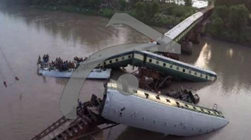 Special train carrying army troops falls in Gujranwala canal