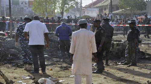 ‘Scores’ killed by Nigeria female suicide bombers