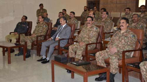COAS briefed on Balochistan law and order 
