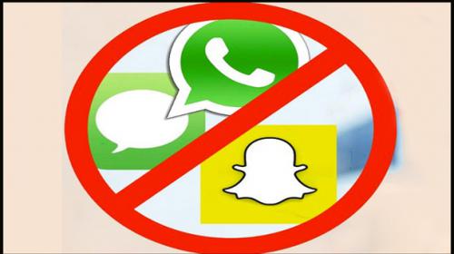 Whatsapp, iMessage and Snapchat face UK ban 