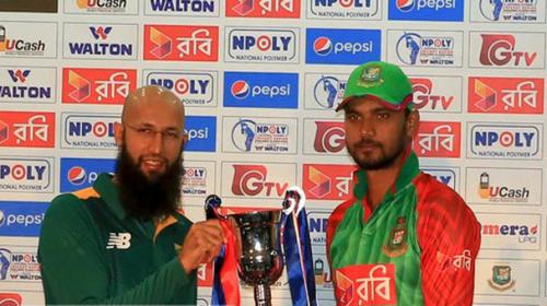 South Africa opt to bat in 2nd Bangladesh ODI