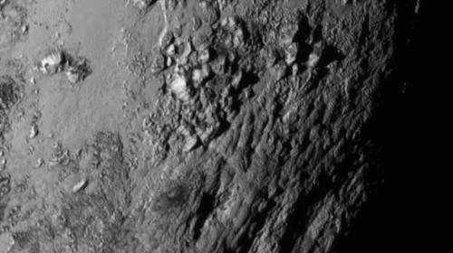Icy mountain ranges seen on Pluto after NASA flyby