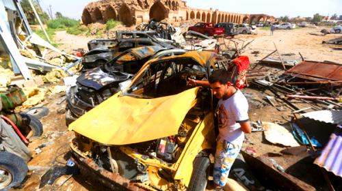 Suicide car bomb kills more than 100 in Iraq