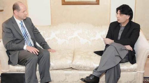 Nisar, British HC discuss legal reference against Altaf 