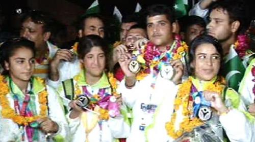 Pakistan’s special athletes return home 
