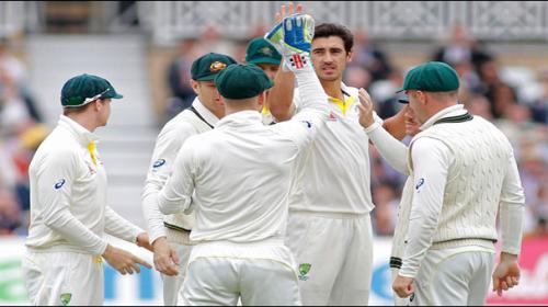 Starc takes six but England still on top
