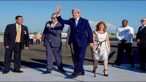 Kerry in Havana for banner day in US-Cuba relations