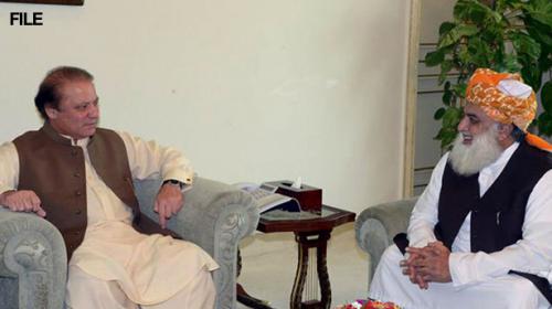 Fazl briefs PM Nawaz on MQM meeting 