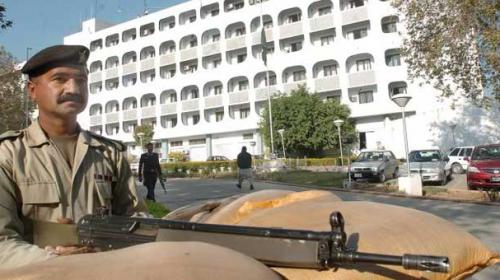 Pakistan lodges strong protest with Afghan Envoy over rocket attack