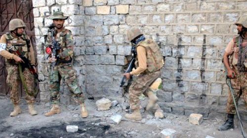 Security forces kill six militants in NWA; Army officer martyred