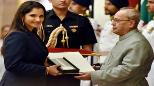 Sania Mirza conferred with India’s highest sporting award 