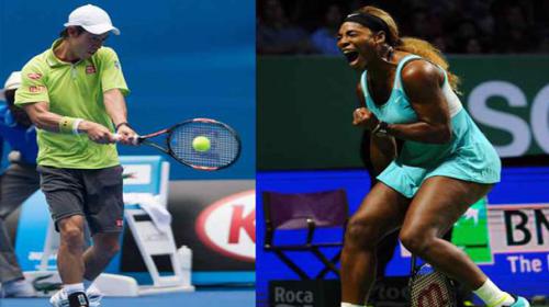 Serena rivals, Nishikori launch US Open title bids