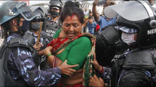 Nepal police firing kills five protesters