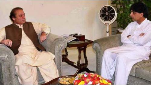 Chaudhry Nisar meets Prime Minister Nawaz Sharif 