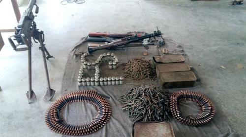 Huge cache of arms and ammunition seized in Karachi