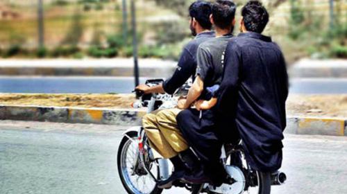 Two-day pillion-riding ban imposed in Karachi