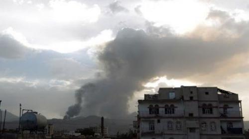 Air strikes rock Yemen capital after rebel attack