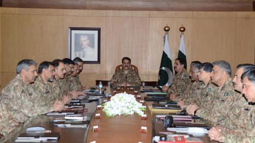 Corps Commanders discuss ongoing, future operations against terrorism 