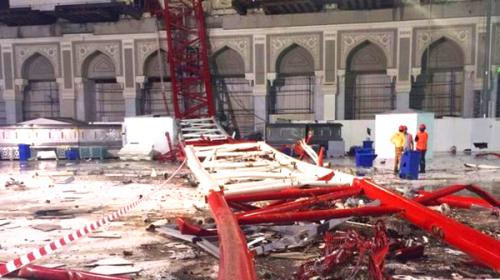 Saudi suspends Binladin Group over Makkah crane crash