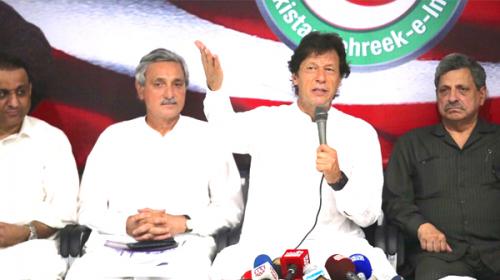 Imran Khan announces campaign launch for NA-122, NA-154