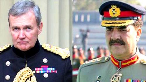 COAS discusses regional security with Gen Sir Nicholas Houghton