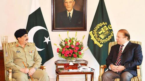 COAS calls on PM Sharif, discusses internal and border security situation 