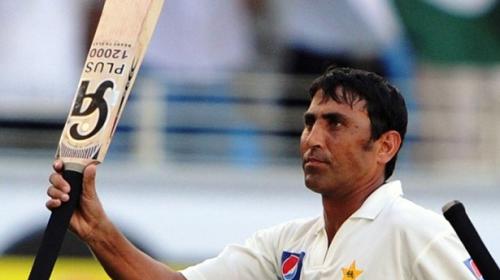 Younis poised to pass 'legend' Miandad's Pakistan run record